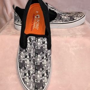 Bobs dog slip on sneakers